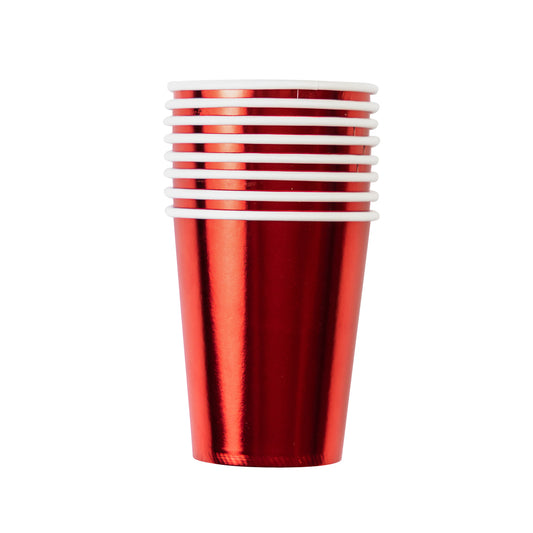 Red Foil Cups