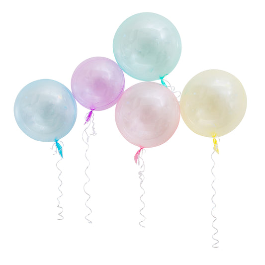 Pastel Bubble Balloons