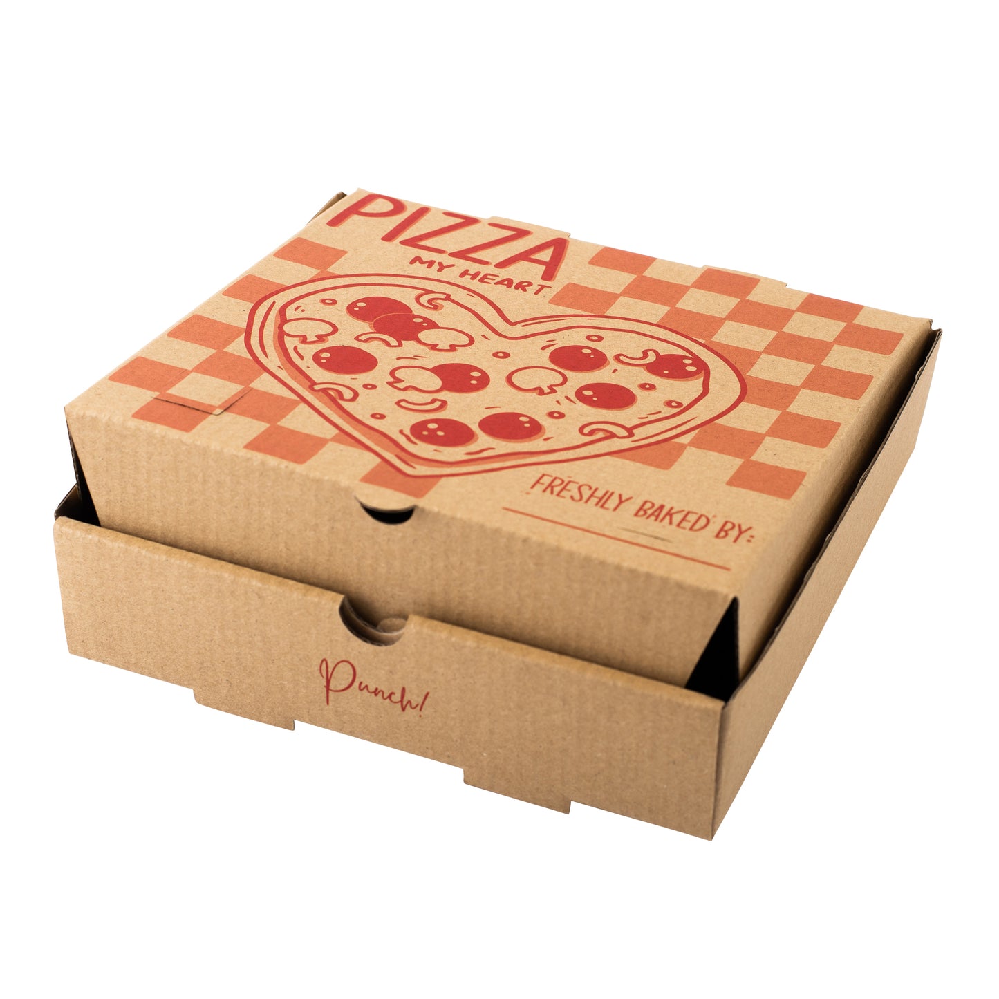 Mini Personalized Pizza Boxes