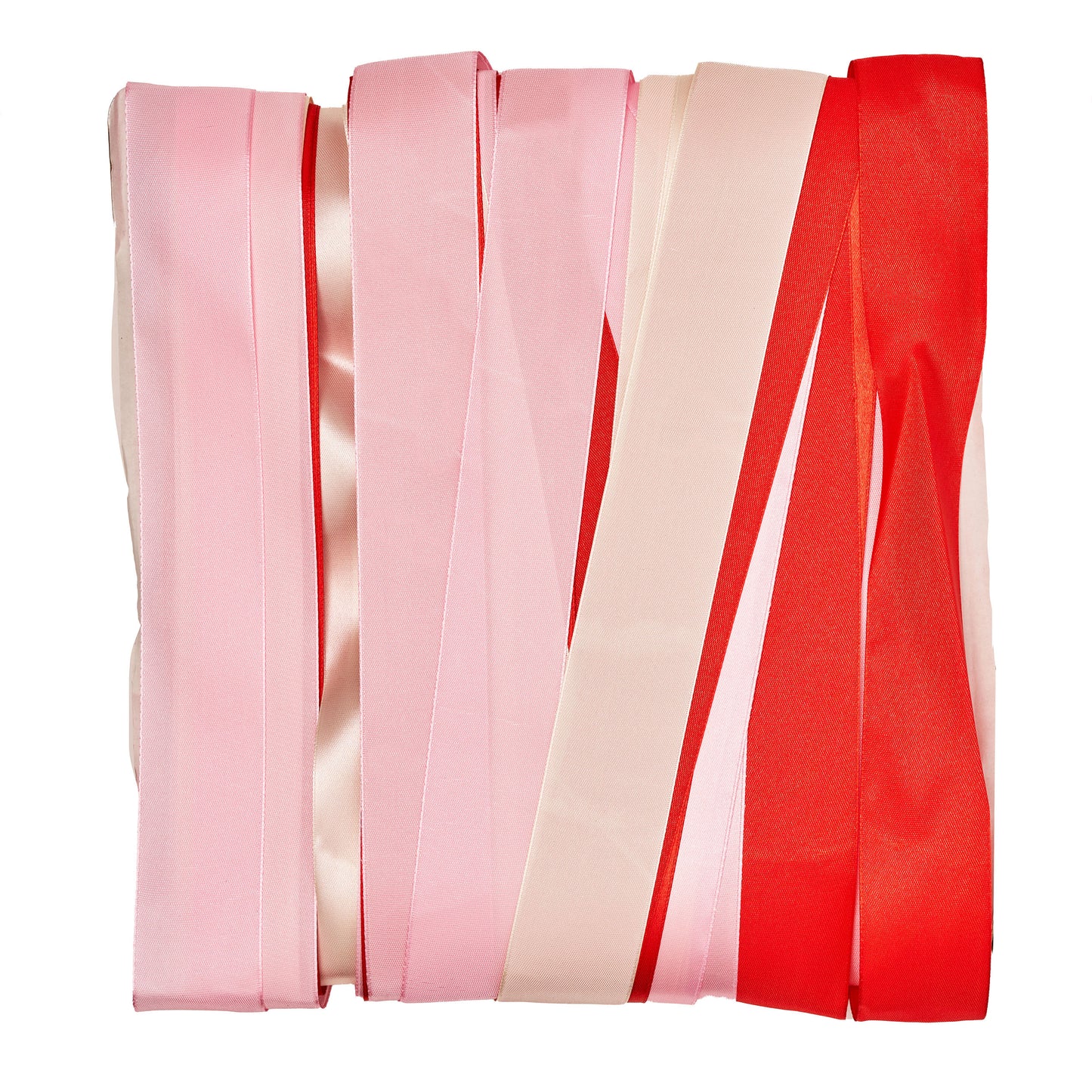 Ruby Red Ribbon Curtain