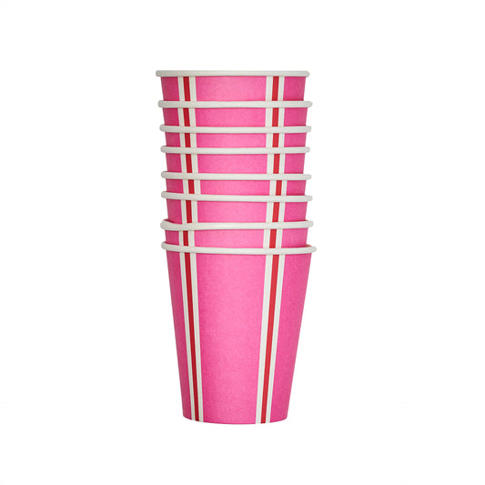 Pink Present Cups